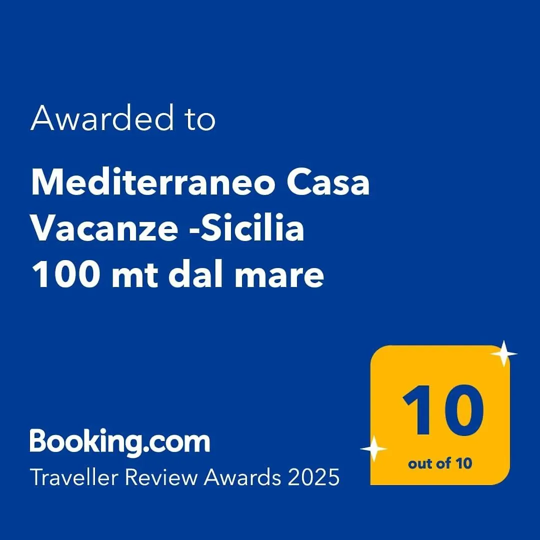 Mediterraneo Casa Vacanze -Sicilia 100 Mt Dal Mare Menfi